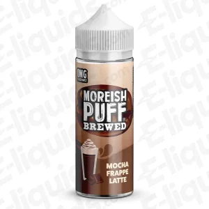 Moreish Puff Brewed Mocha Frappe Latte Brewed 100ml Shortfill Vape Juice