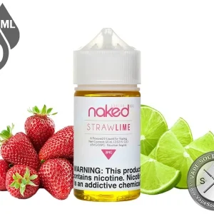 Straw Lime By Naked 100 Fusion E-Liquids 60ml