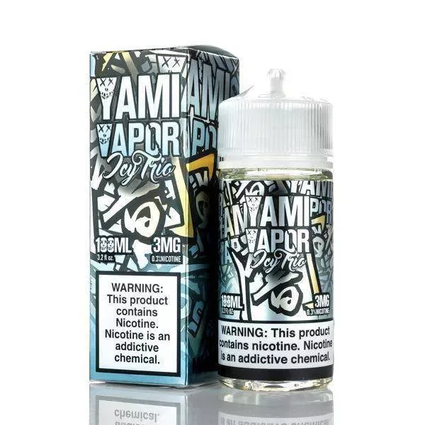Yami Vapor Icy Trio - Strawkiwi Lychee - 100ml