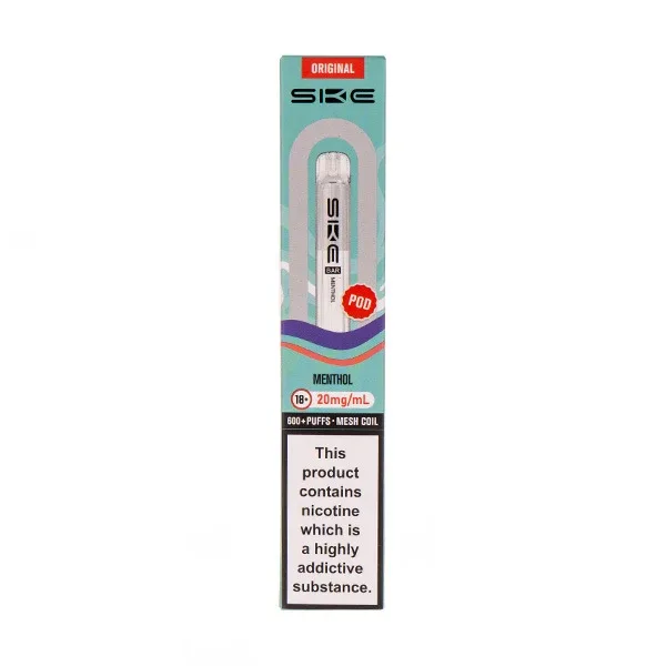 Menthol Crystal Bar 600 Prefilled Pod by SKE