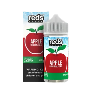 7 Daze Reds Apple Iced Freebase Vape Juice