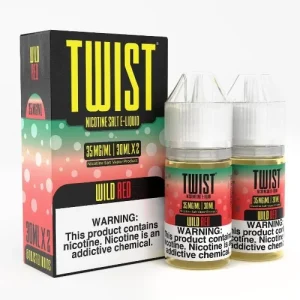 Twist E-Liquid Salts - Wild Red - 30ml (x2) | Only $19.99