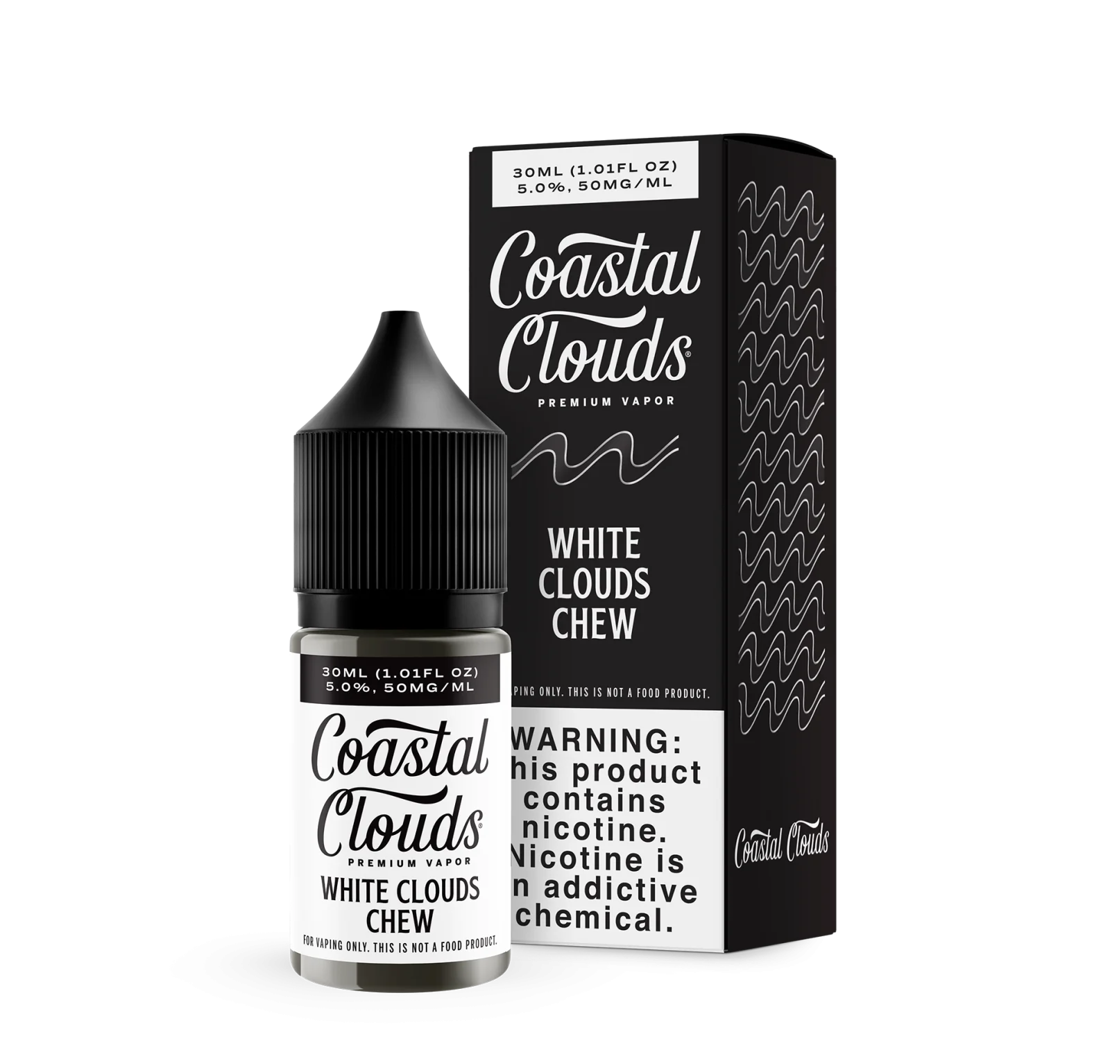 Coastal Clouds Salt White Clouds Chew eJuice