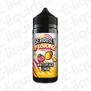 Doozy Vape Co White Peach Lemon Seriously Fusionz 100ml Shortfill Vape Juice
