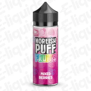 Moreish Puff Fruits Mixed Berries Fruits 100ml Shortfill Vape Juice