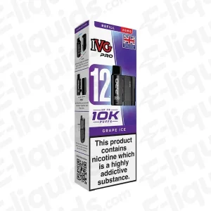 IVG Pro 12 20mg Grape Ice Prefilled Pod