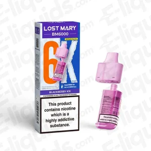 Lost Mary BM6000 Blackberry Ice Prefilled Pod