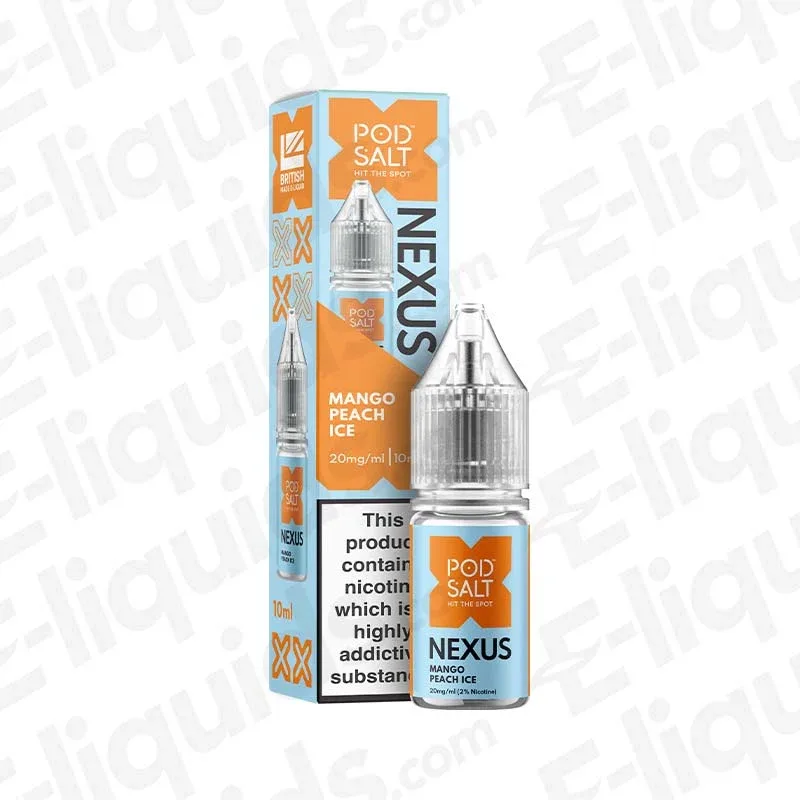 Pod Salt Nexus Mango Peach Ice Nic Salt