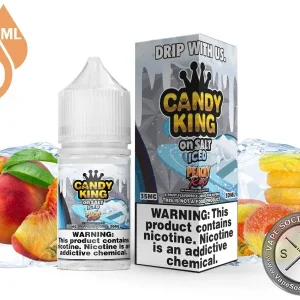 Peachy Rings Candy King On Salt ICED 30ml
