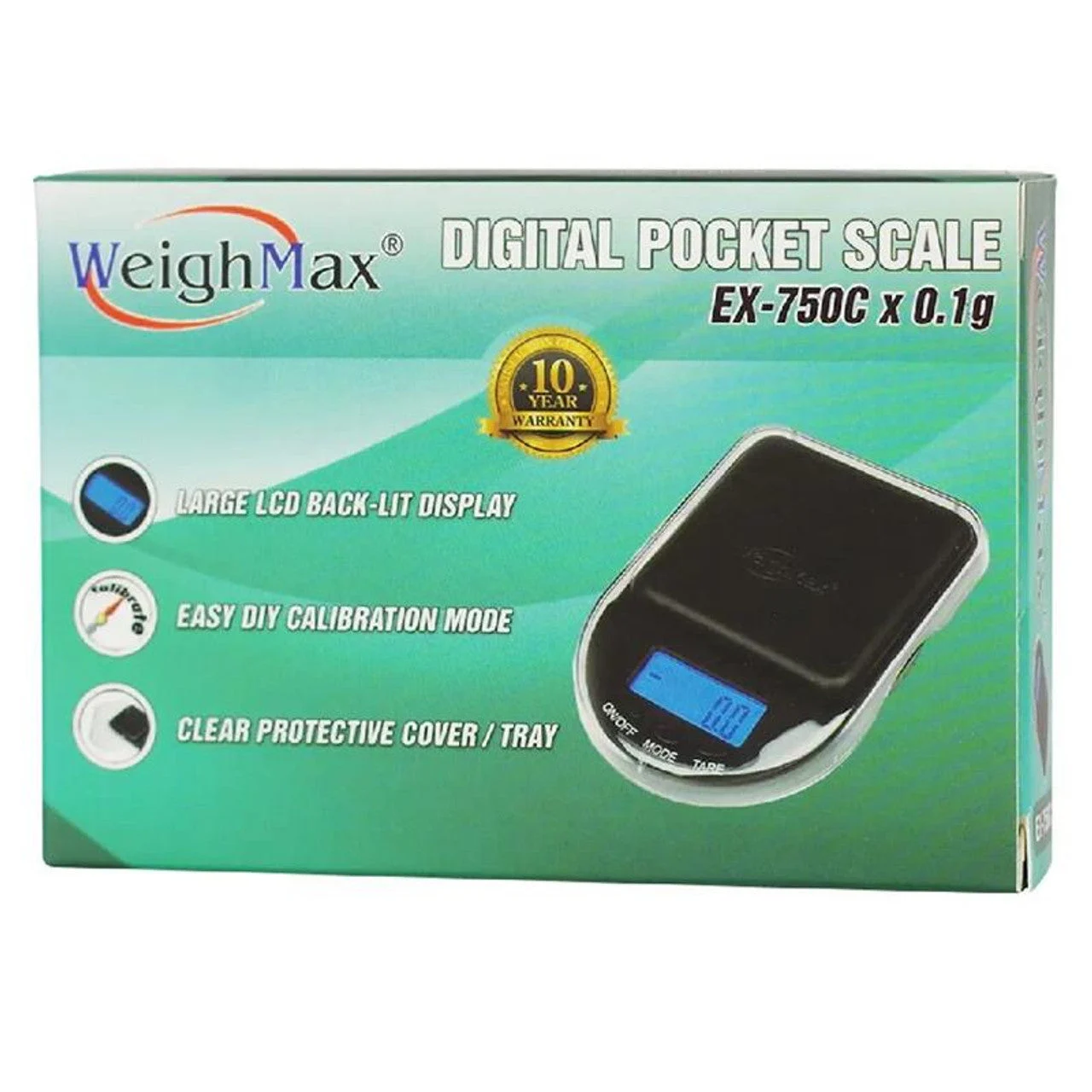 WeighMax (Scale) Digital Pocket Scale EX-750C