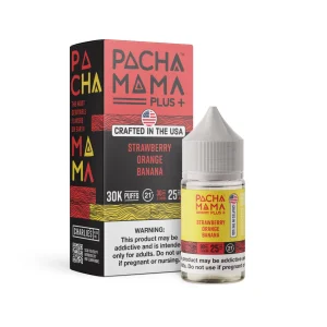 Strawberry Orange Banana Pachamama + Nixodine Salts 30mL