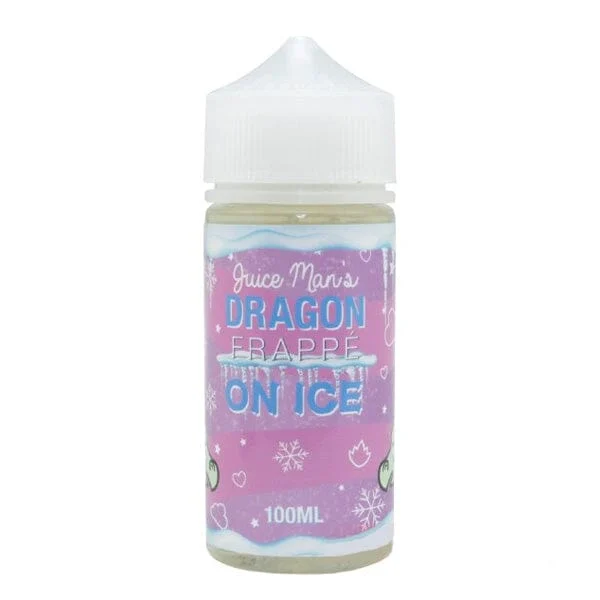 Dragon Frappe On Ice by Juice Man Series E-Liquid 100mL (Freebase)