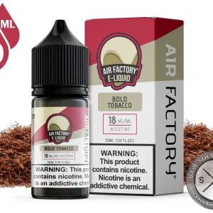 Bold Tobacco By Air Factory Salts 30ml