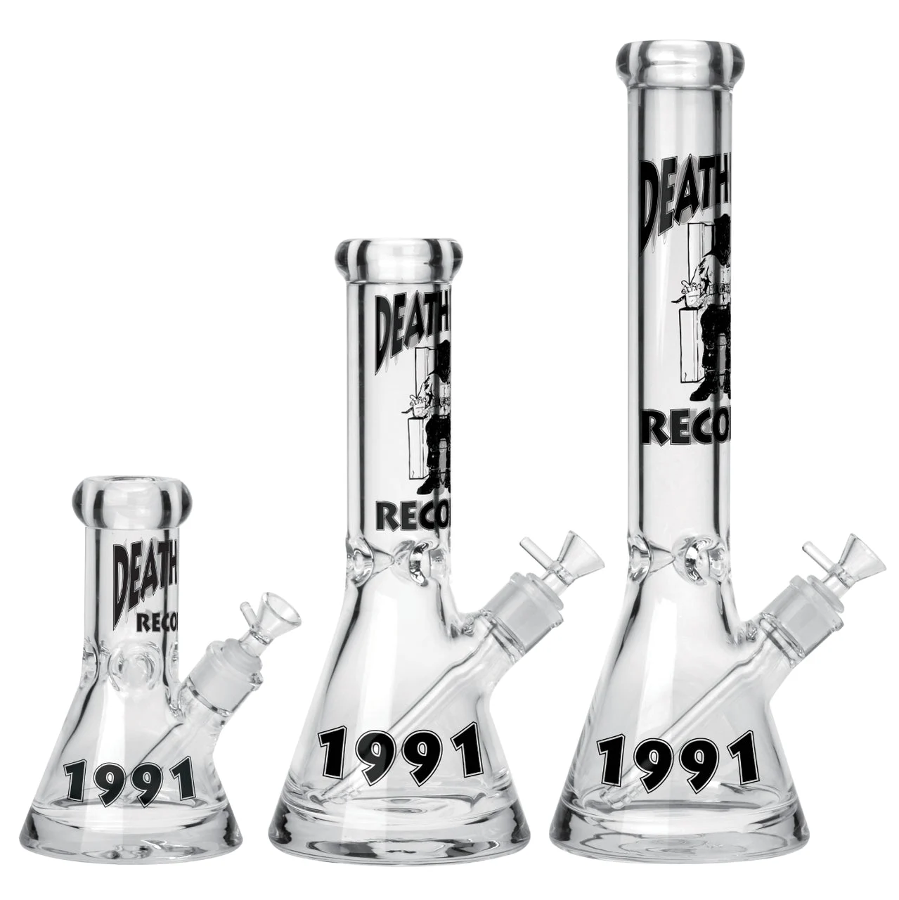 Death Row Records (Water Pipe) DRWP0016-0018 Legacy 9mm Beaker