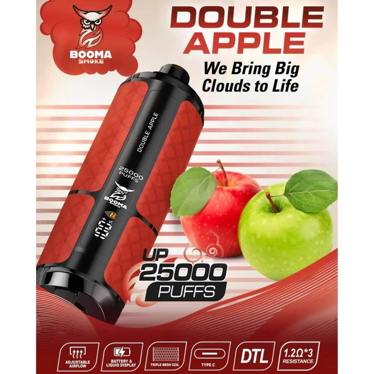 Booma Hookah 25k 0.5%