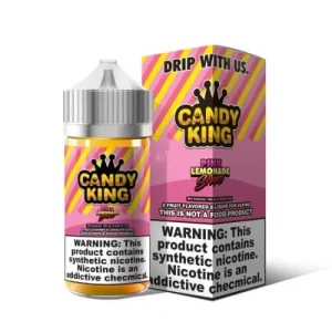 Candy King Salt E-Liquid – Pink Lemonade Strips – 30ml