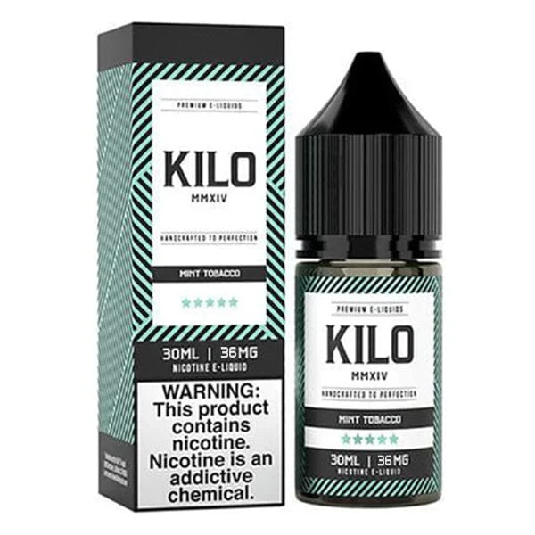 Mint Tobacco by Kilo Salt E-Liquid