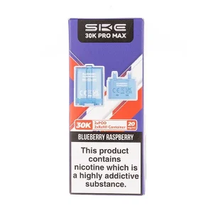 Blueberry Raspberry Pro Max 30K Prefilled Pod + Refill by SKE