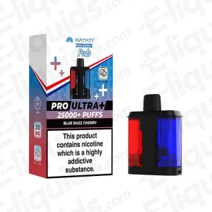 Hayati Pro Ultra+ 25K Blueberry Cotton K / Raspberry Cotton K Prefilled Pod