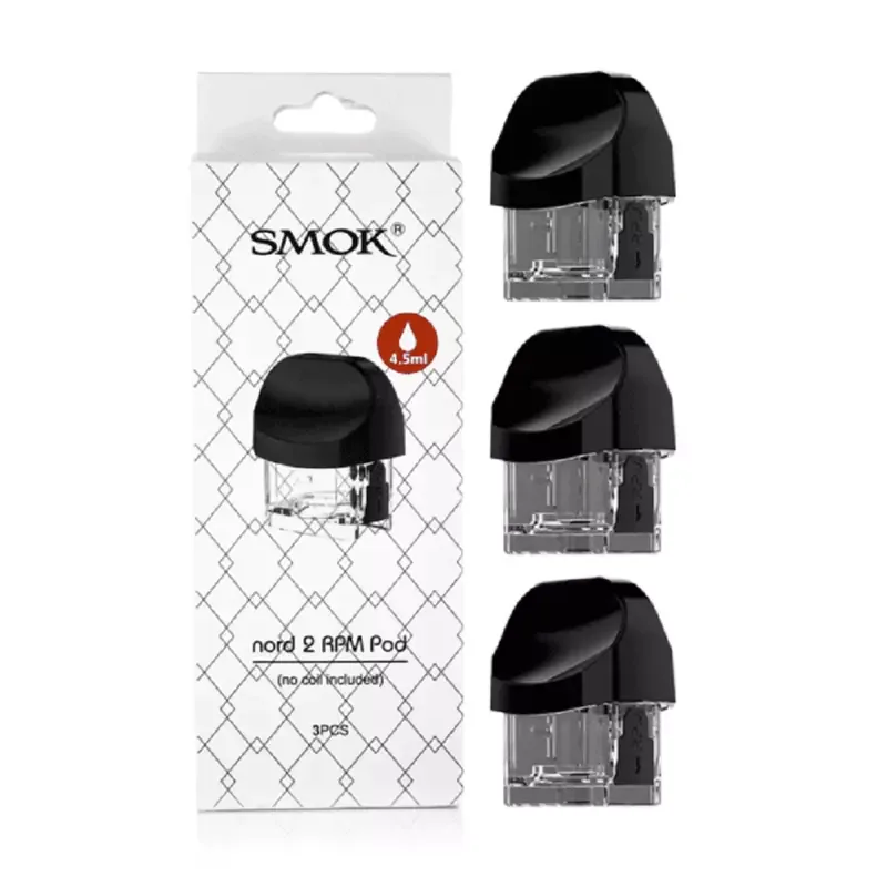 SMOK Nord 2 Replacement Pods (No Coil Included)