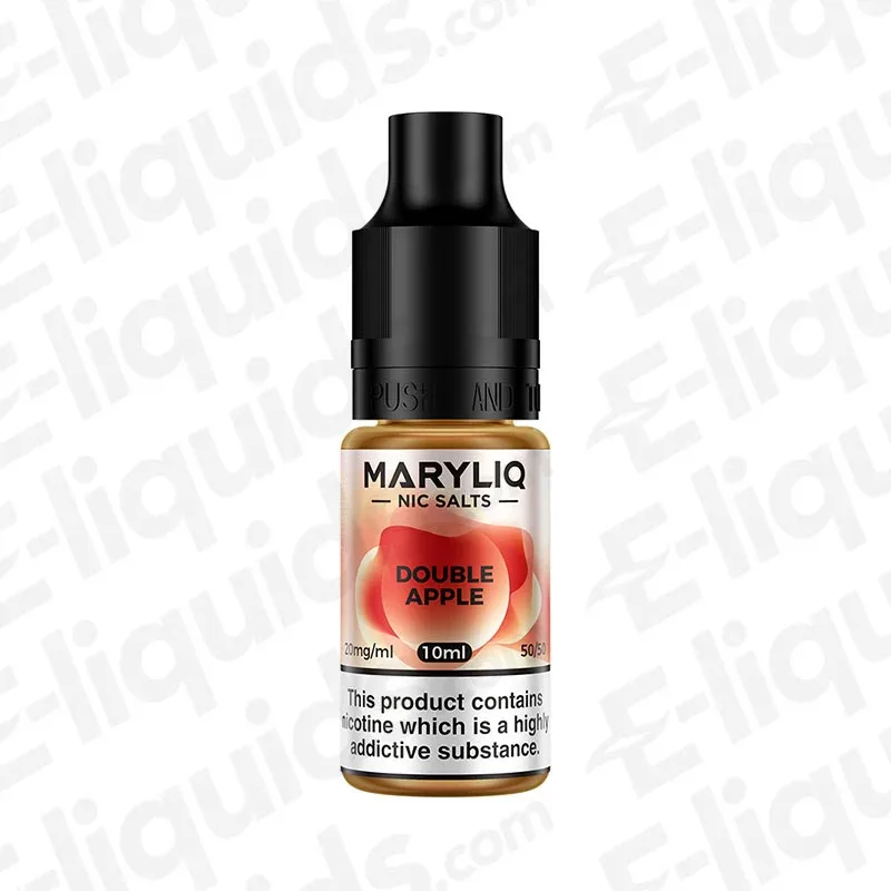 Double Apple Nic Salt Vape Juice by Maryliq
