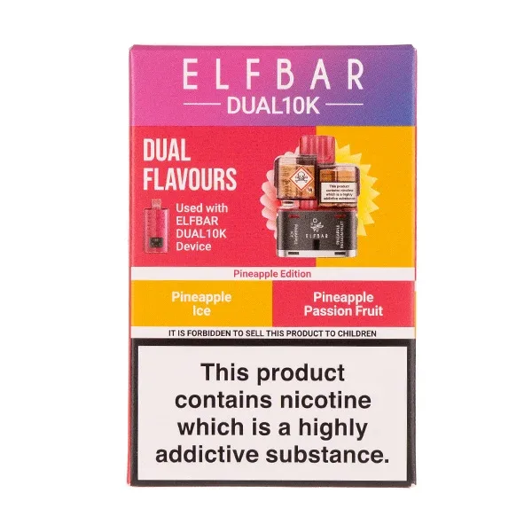 Pineapple Edition Dual 10k Refill Pack by Elf Bar