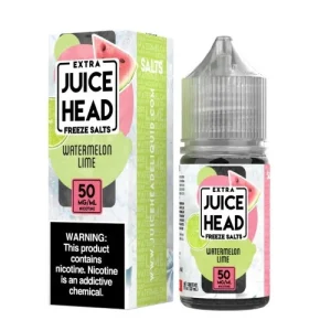 Juice Head Freeze Salt E-Liquid - Watermelon Lime Freeze - 30ml | Only $14.99