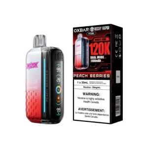 Oxbar M120K Disposable Vape - Peach Berries
