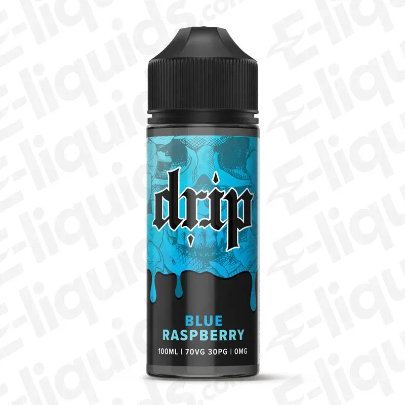 Drip Blue Raspberry 100ml Shortfill Vape Juice