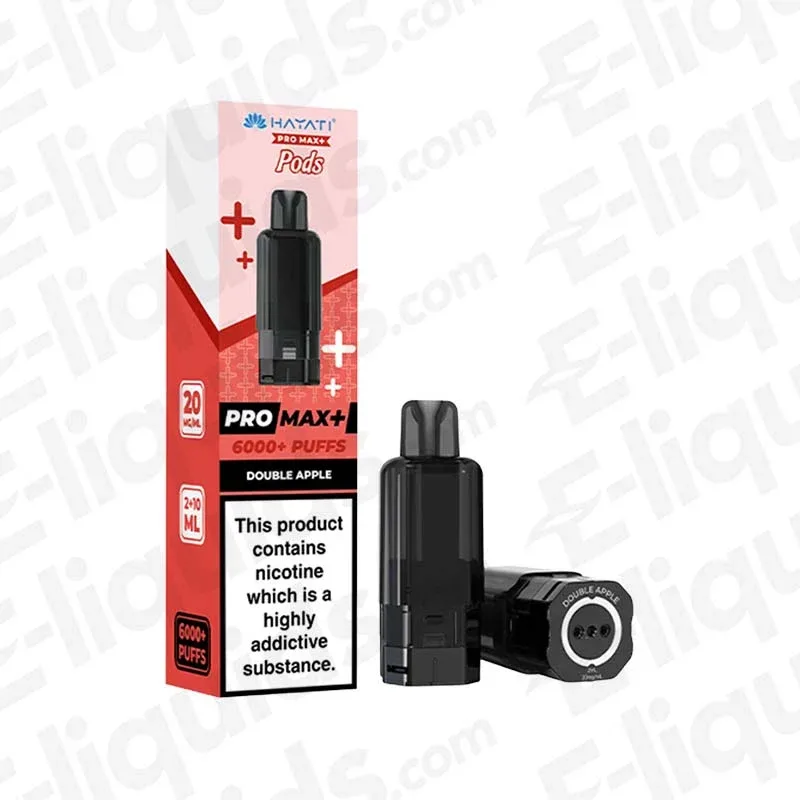 Hayati Pro Max Double Apple Prefilled Pod