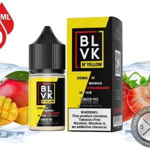 Mango Strawberry ICE BLVK N' YELLOW SALT 30ml