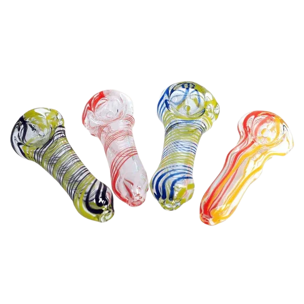 2.5" Fritz Glass Spoon Pipe - Assorted Design