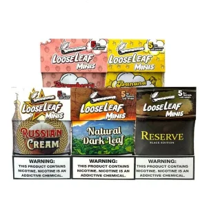 Loose Leaf – Wraps Mini’s – 5 Wraps (8-Pack)