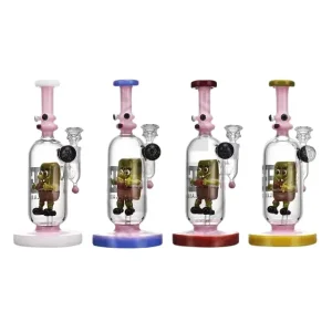 9" Bob's Bikini Bottom Glass Bongs