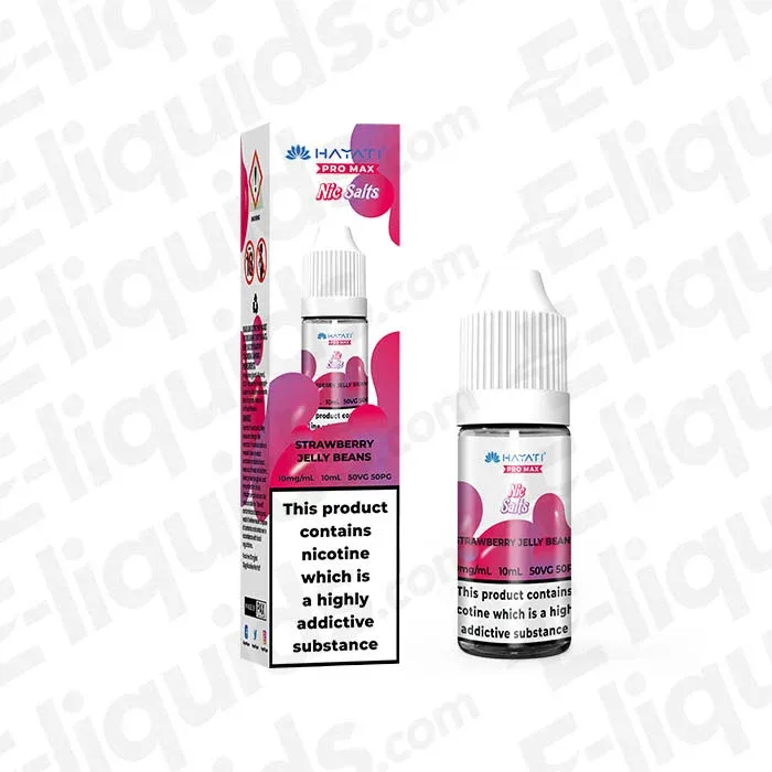 Hayati Pro Max Strawberry Jelly Beans Nic Salt - Image 2