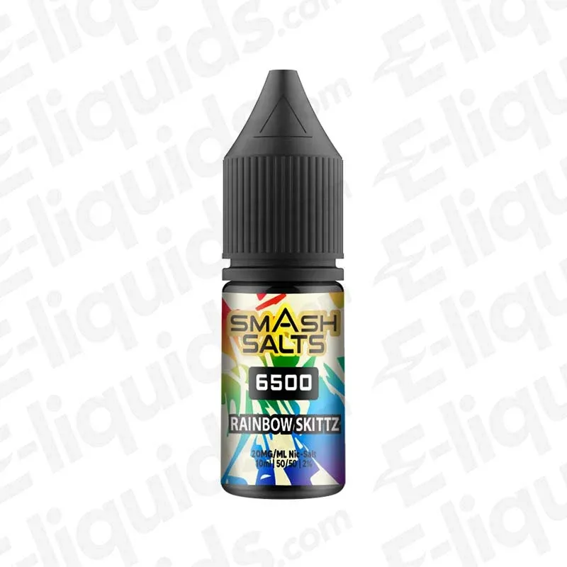 Smash Salts 6500 Rainbow Skittz Nic Salt - Image 2
