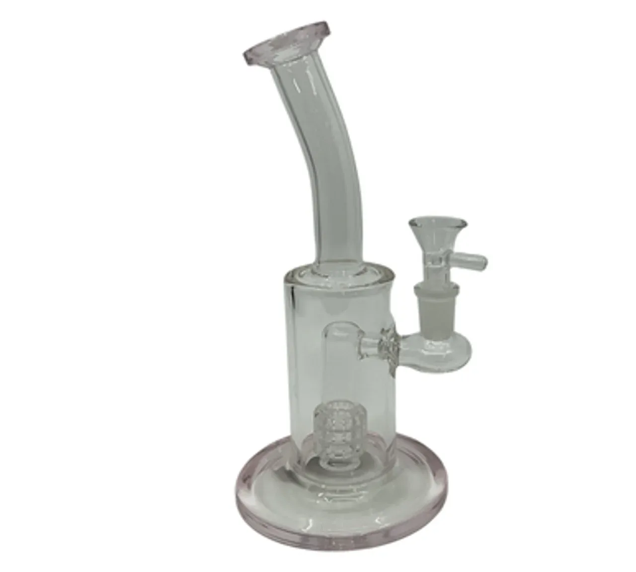 8.5" Glass Water Pipe with Diamond Percolator