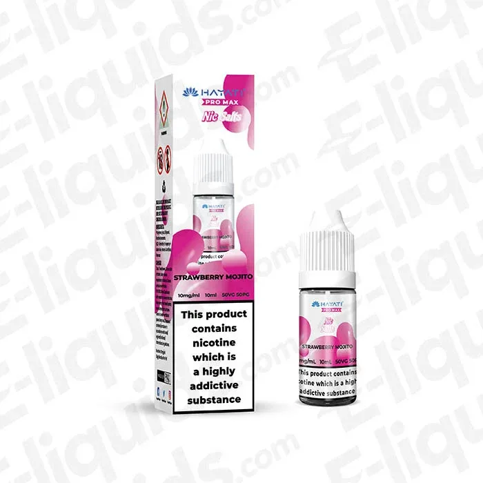 Hayati Pro Max Strawberry Mojito Nic Salt