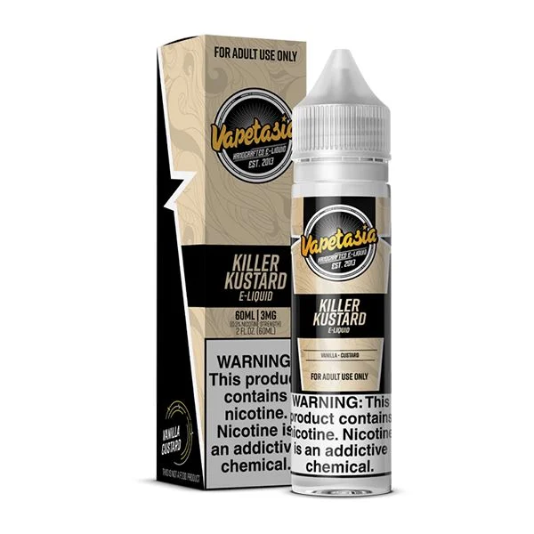 Killer Kustard by Vapetasia Series E-Liquid 60mL (Freebase)