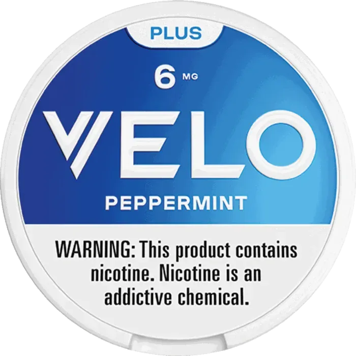 Peppermint - VELO Plus Nicotine Pouches - 20ct