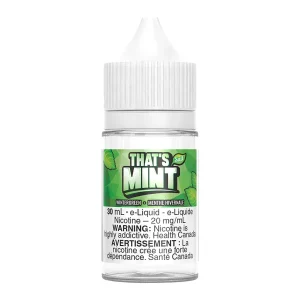 That's Mint Salt-Nic E-Liquid - Wintergreen 30ml