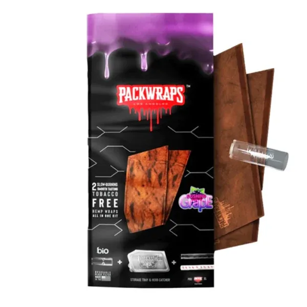 Packwoods All Hemp Wraps Packwraps *Display of 10* - Image 2