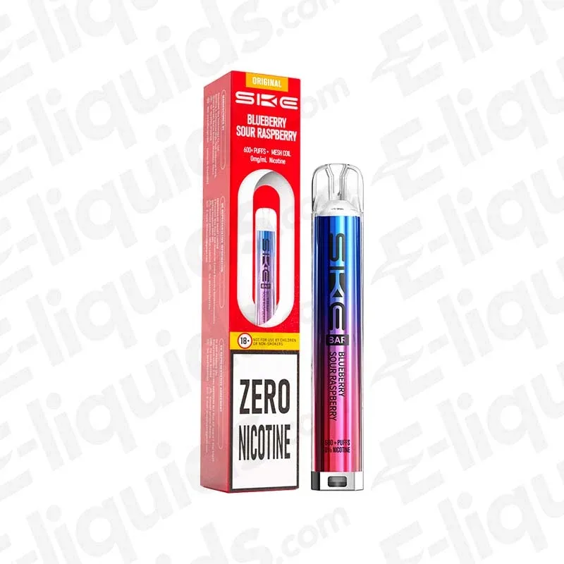 SKE Bar 600 0mg Blueberry Sour Raspberry Prefilled Pod Kit