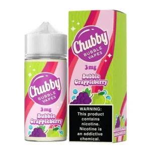 Chubby Bubble E-Liquid - Bubble Grappleberry - 100ml | Only $19.99