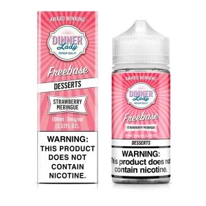 Strawberry Meringue Dinner Lady TFN 100mL
