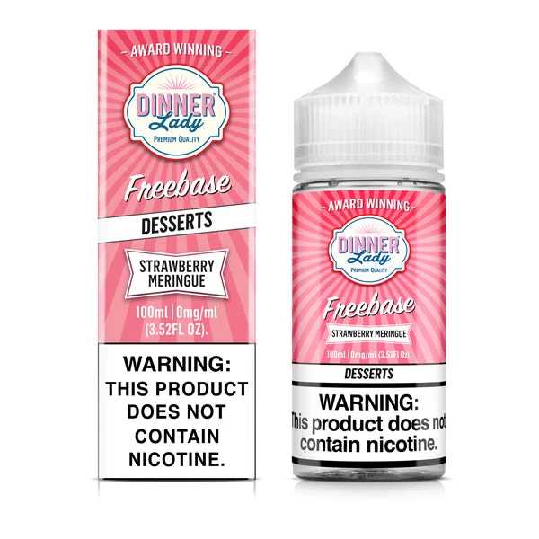 Strawberry Meringue Dinner Lady TFN 100mL