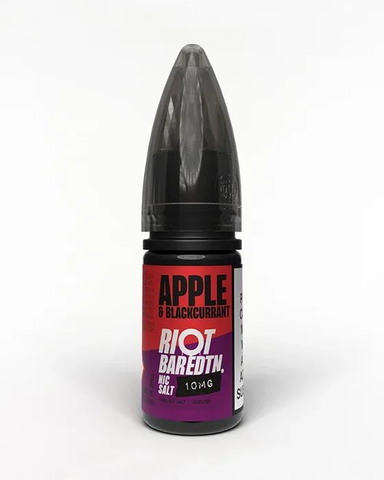 Apple & Blackcurrant Nic Salt E-Liquid - Riot Bar Edition