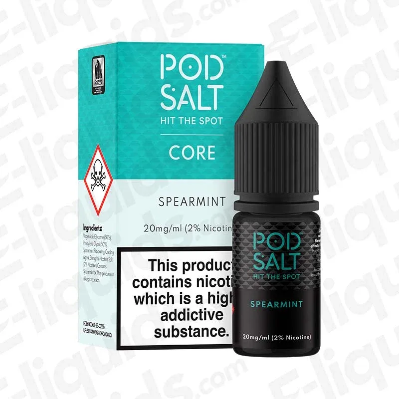 Pod Salt Core Spearmint Nic Salt