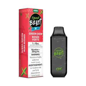 Flavour Beast Disposable Vape Gnarly Green D Iced