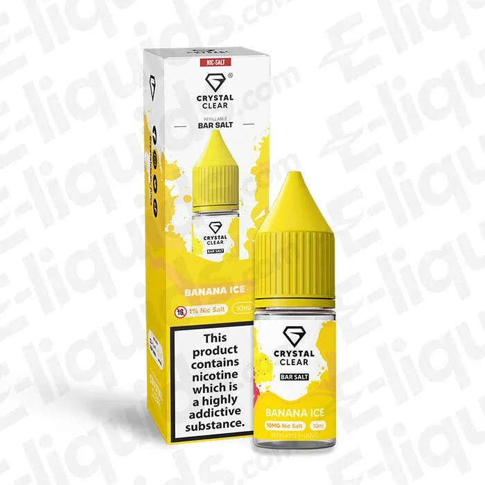 Crystal Clear Banana Ice Nic Salt